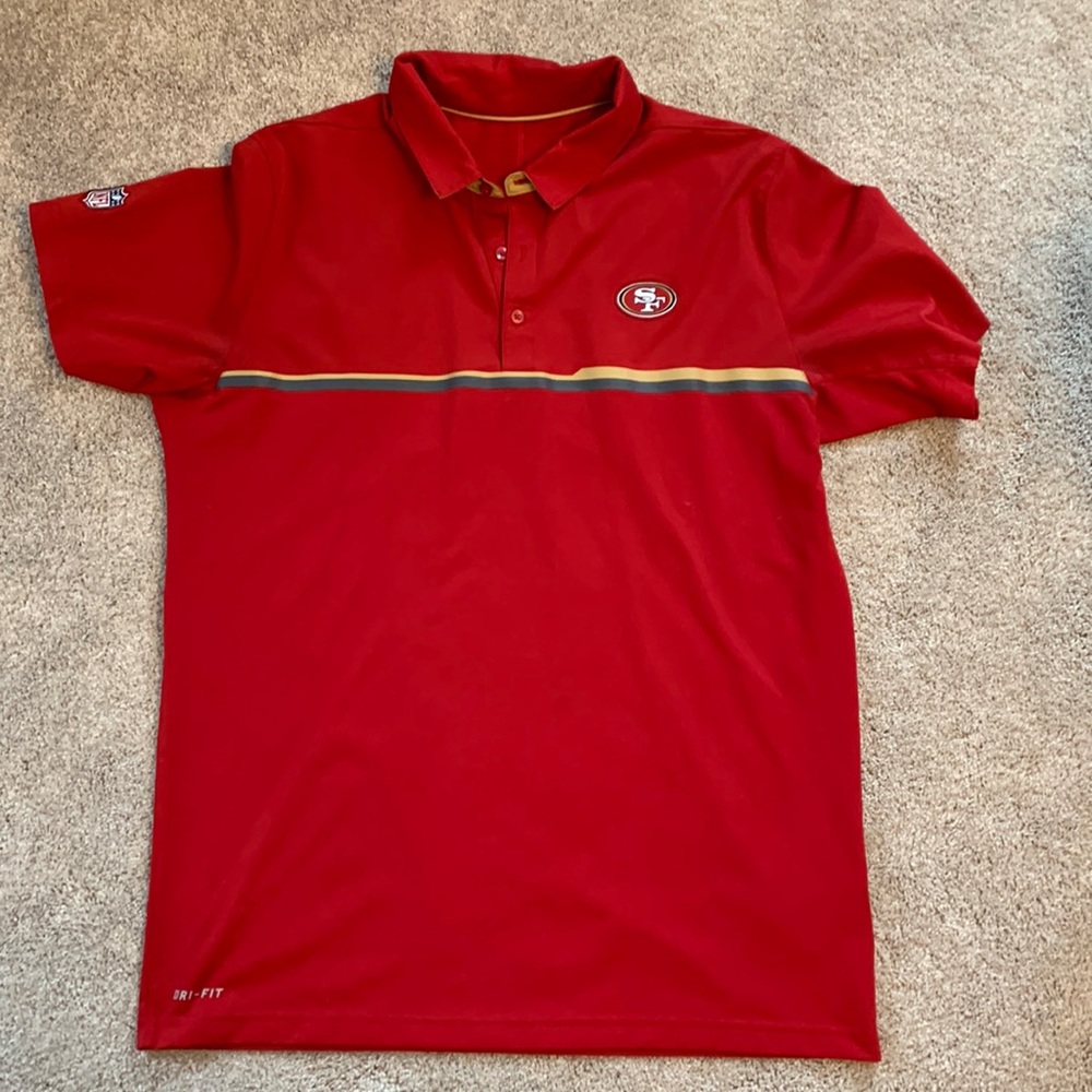 Nike Dri Fit NFL On field apparel polo